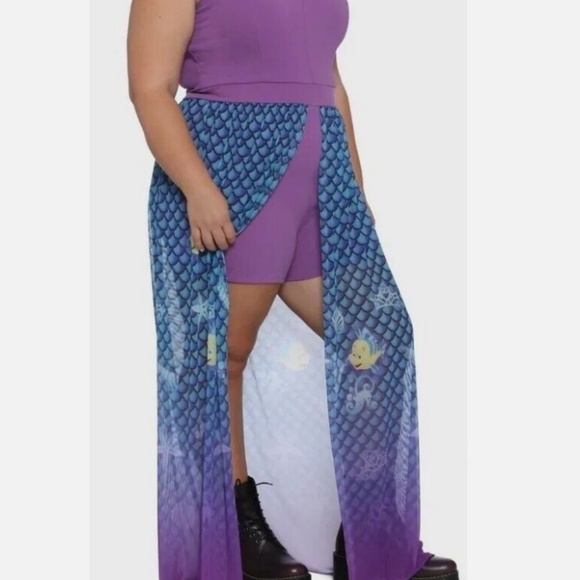 Disney Little Mermaid Romper- size L - Picture 1 of 8
